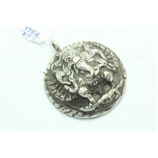 India Tribal Temple Jewelry 925 Sterling Silver God Ganesha Ganesh Pendant